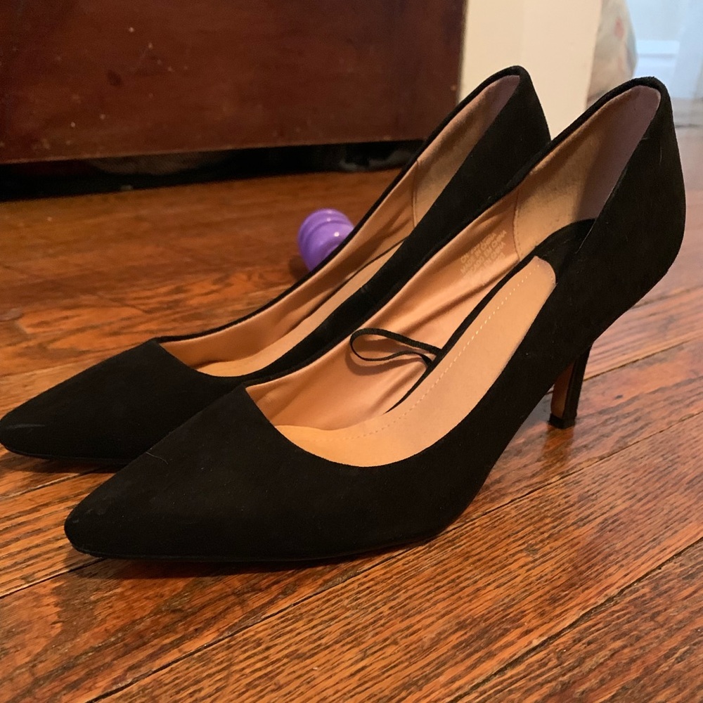 Black heels